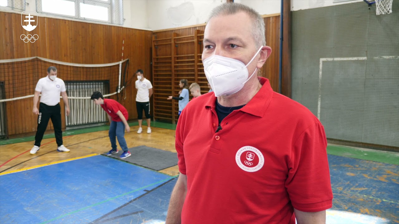 Olympijský odznak všestrannosti: Skok do diaľky z miesta znožmo