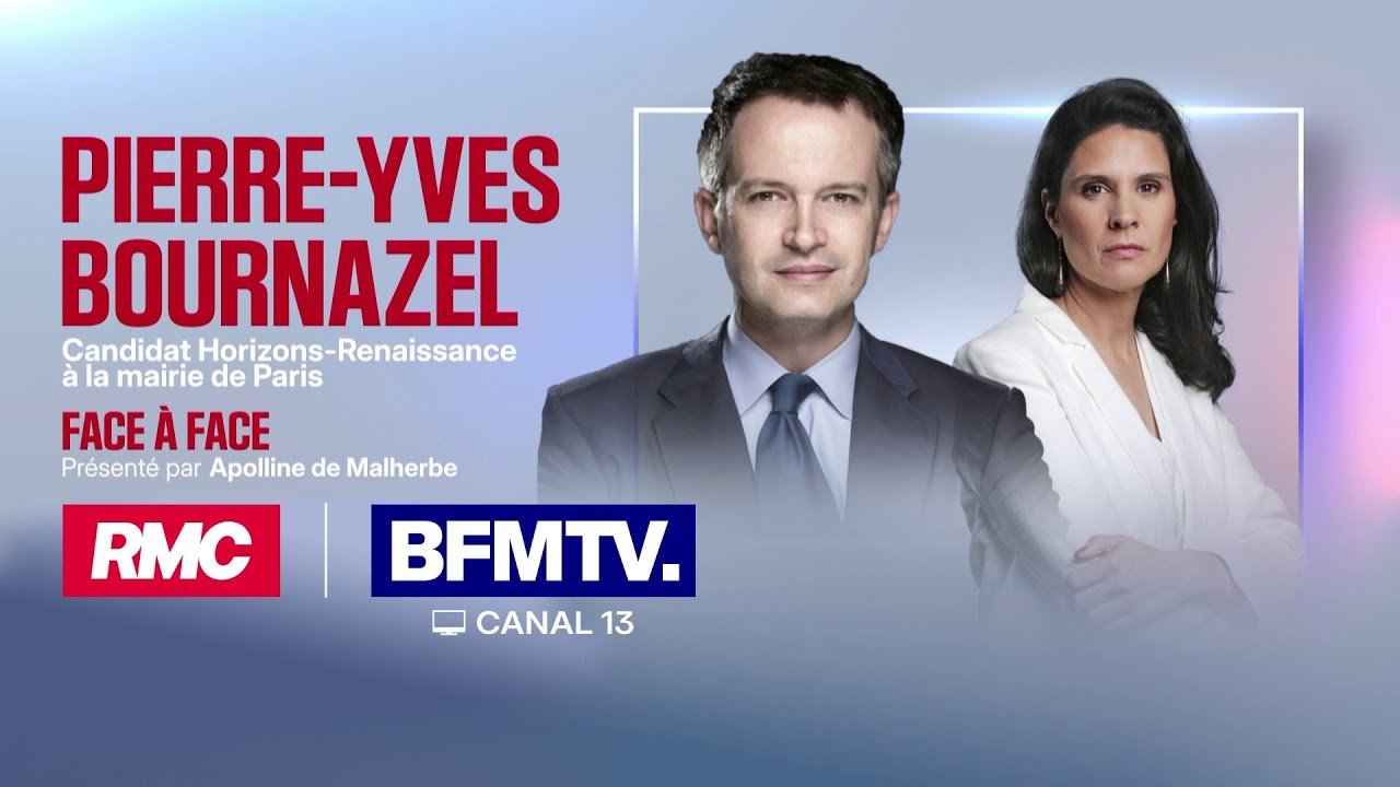 EN DIRECT - Pierre-Yves Bournazel est l'invité du Face à Face d'Apolline de Malherbe