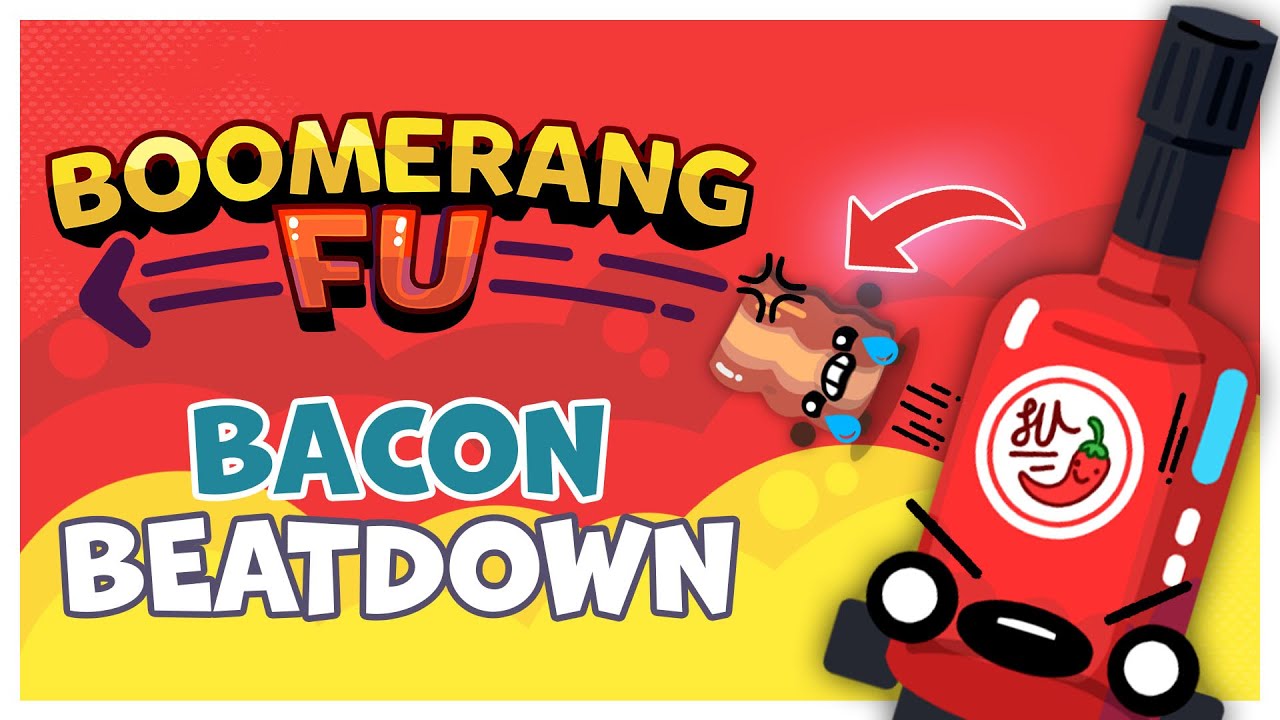 Boomerang Fu Gameplay #6 - Bacon Beatdown!!! - Grilling Spree