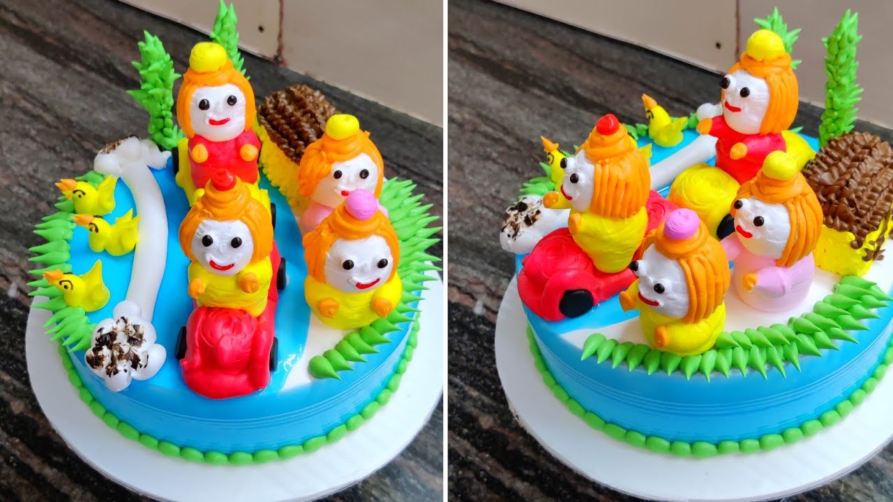 Colour Full Teddy Bear Cake | Teddy Bear Cake Tutorial | Sunil Cake Master