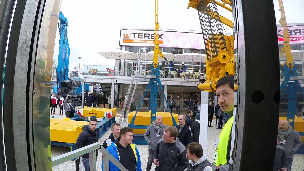 Terex CTT202 launch at BAUMA