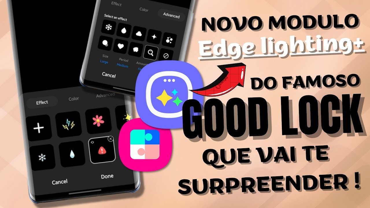 SAIUUUU | 🔥NOVO MODULO DO GOOD LOCK Edge Lighting Plus , esse modulo é Muito interessante !