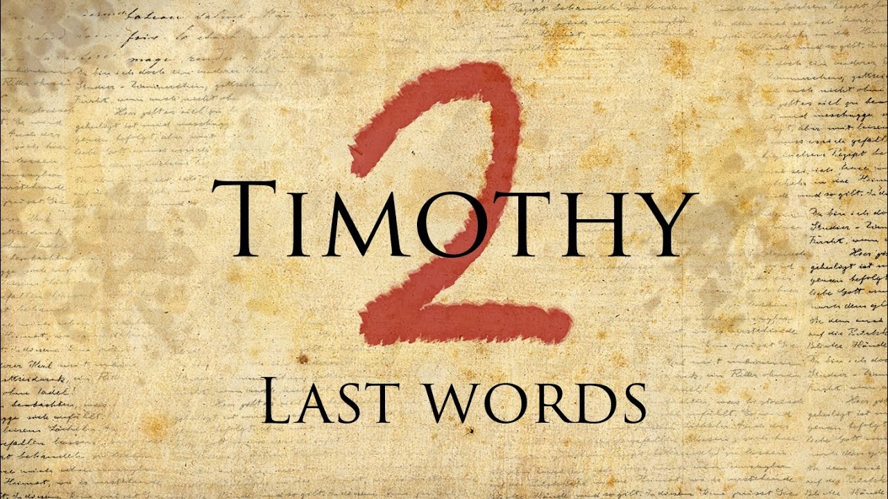 David Radcliffe ~ 4 certainty statements from 2 Timothy