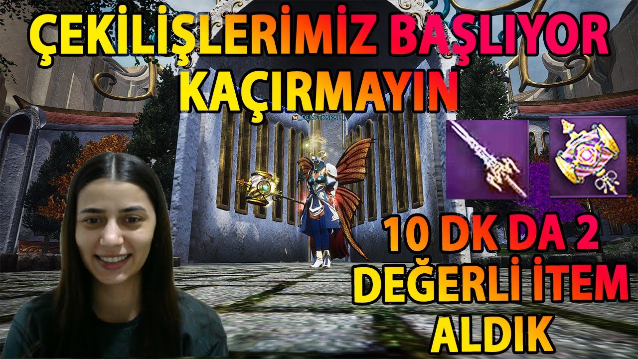 ÇEKİLİŞLER BAŞLIYOR 10 DK DA 2 İTEM ALDIK / RİSE ONLİNE 44