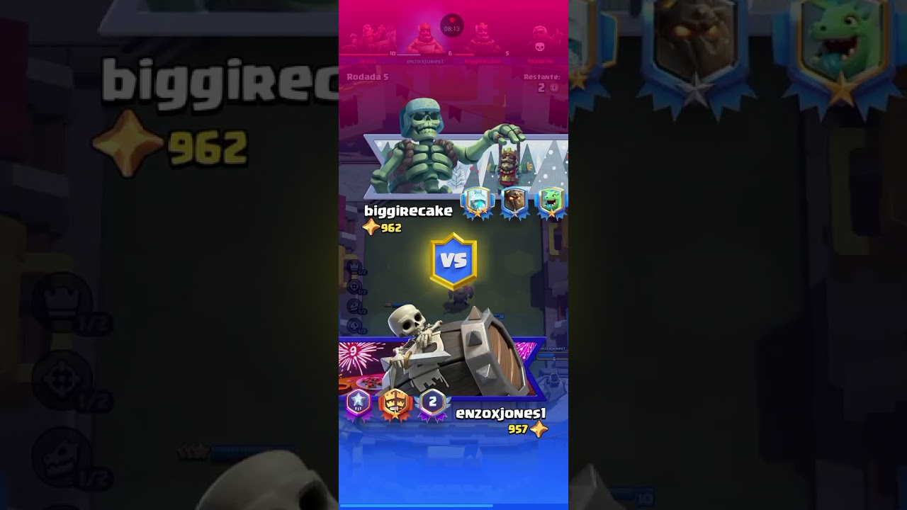 Tentei pega  prata no clash royale parte 3