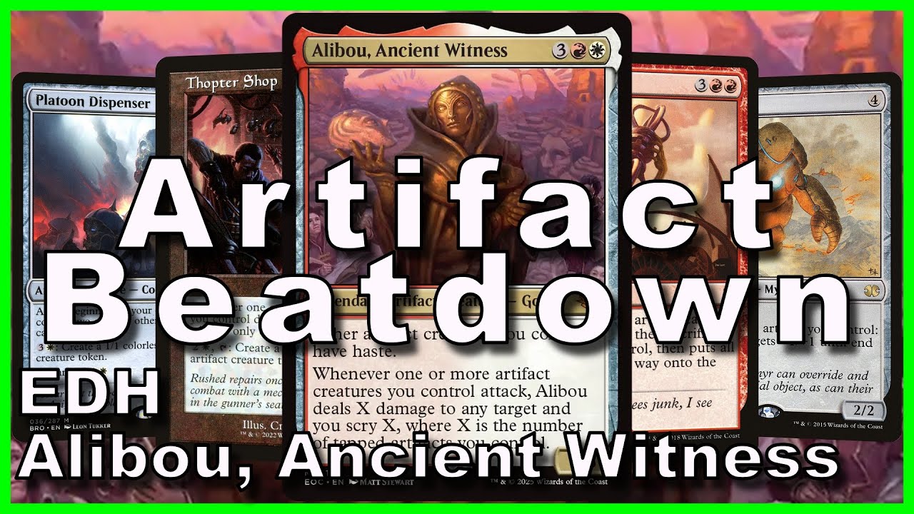 Alibou, Ancient Witness EDH Deck Tech | Magic: The Gathering