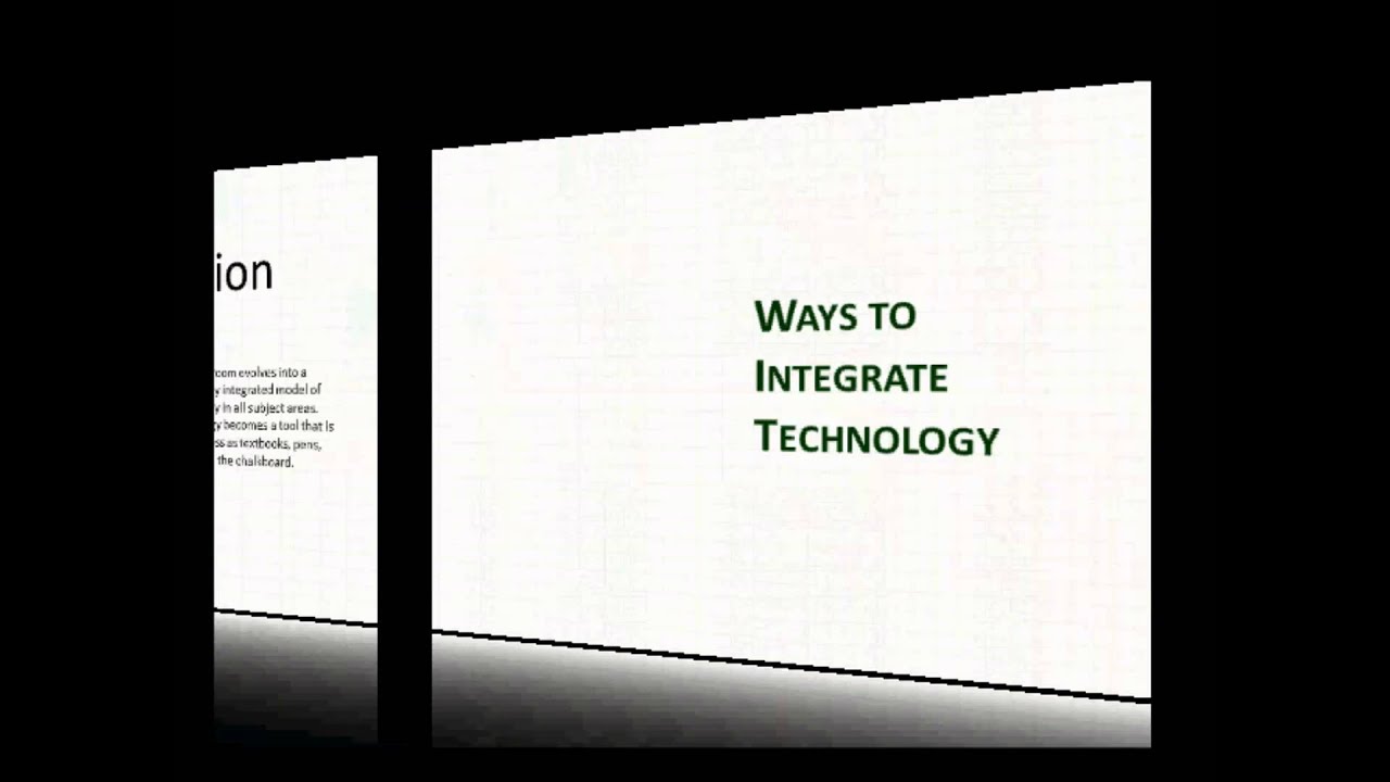 Integrating Technology