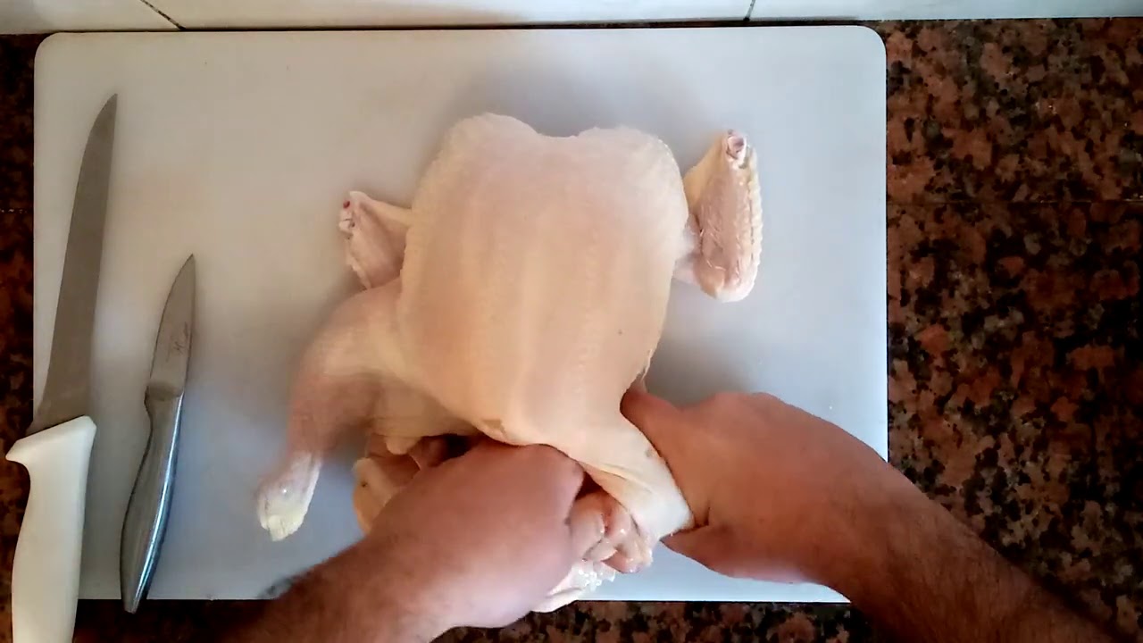 Deshuesado de pollo tipo bolsa