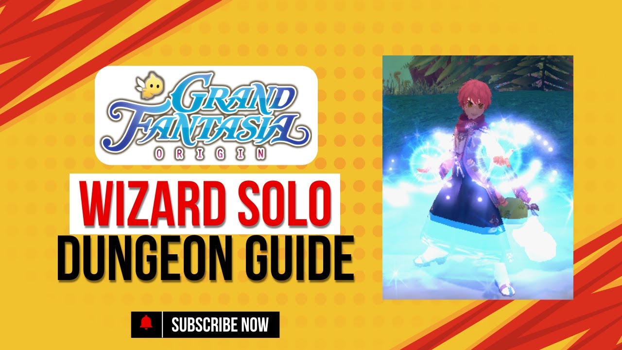 Grand Fantasia Origin : Wizard Solo Dungeon Gameplay & Guide