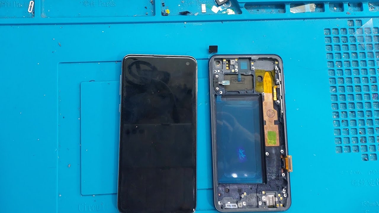 COMO TROCAR o DISPLAY DO SAMSUNG GALAXY S10e (frontal com aro)