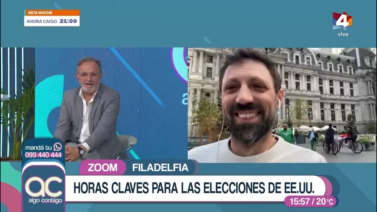 Algo Contigo - Cammarota y su cobertura de las elecciones en EE.UU