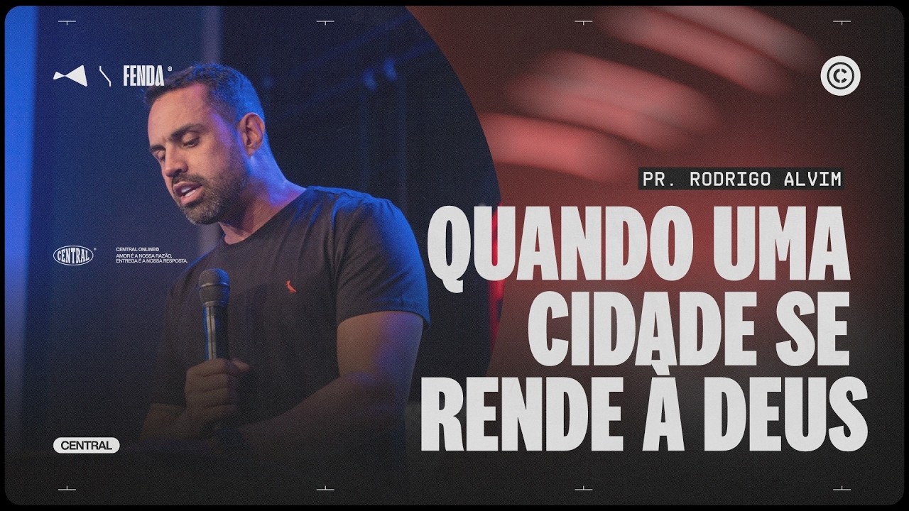 QUANDO UMA CIDADE SE RENDE À DEUS | PR. RODRIGO ALVIM | CULTO FENDA | SÁBADO 19H30 | 07/02/2026
