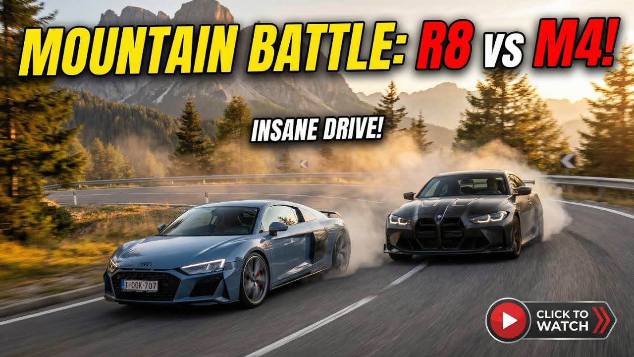 Why You Don't Need a Supercar: M4 vs R8