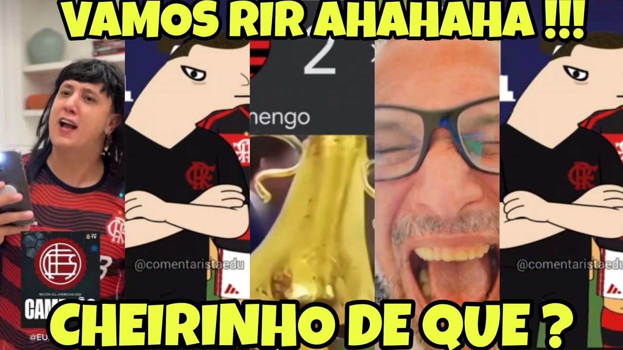 REACT FLAMENGO 2X3 LANUS !!!! AHAHAHAH CHEIRINHO DE QUE ? 