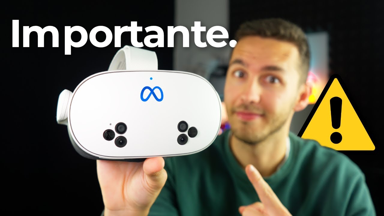 Si compras las Meta Quest 3s debes ver este v&iacute;deo! ⚠️
