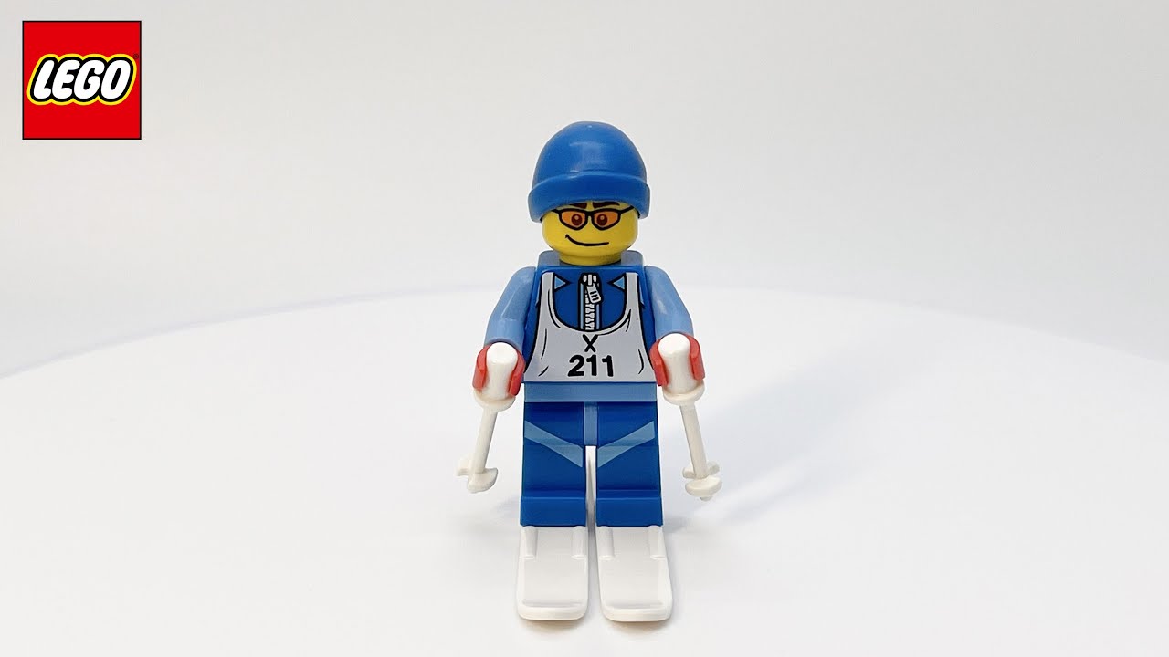 LEGO Skier - Minifigure in Series 2, Collectible Minifigures 8684