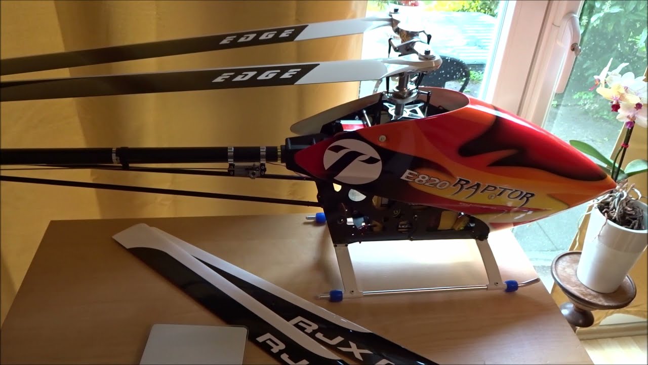 KDS Innova 700 und Thunder Tiger Raptor E820 mit Videoankündigung !