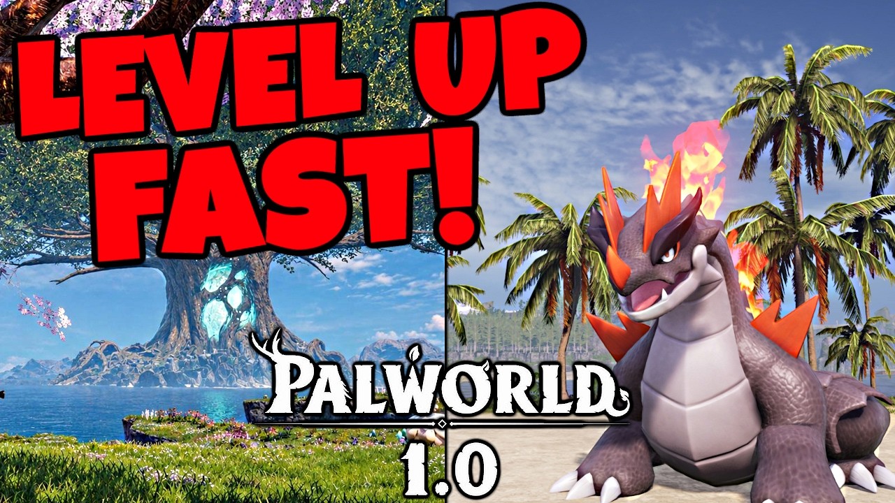 How To Level Up FAST in Palworld 1.0 - Speed Level Yourself & Your Pals!