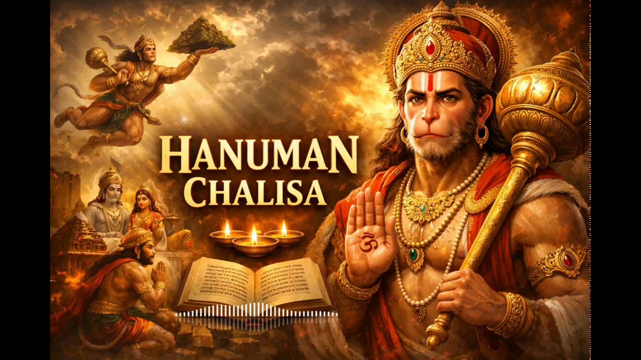 🔴 Live Hanuman Chalisa Path | Powerful Morning Bhajan | Peaceful Mantra Chanting