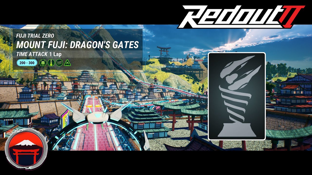 RedOut 2 - Fuji Trial Zero // Mount Fuji: Dragon's Gates [Time Attack] Platinum Medal