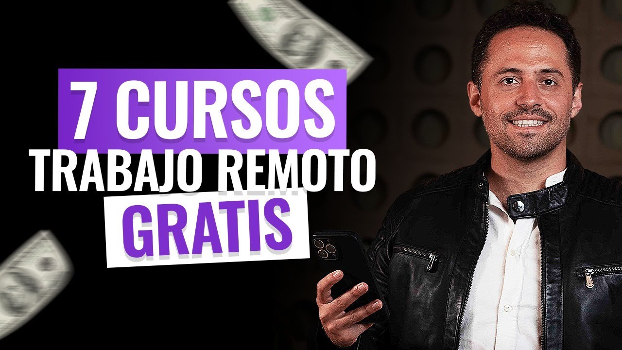 7 Cursos Sin Costo Para Conseguir Trabajo Remoto GRATIS en 2025 🤯