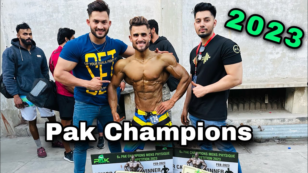 2023 pak champions mens physique title fight #mensphysique