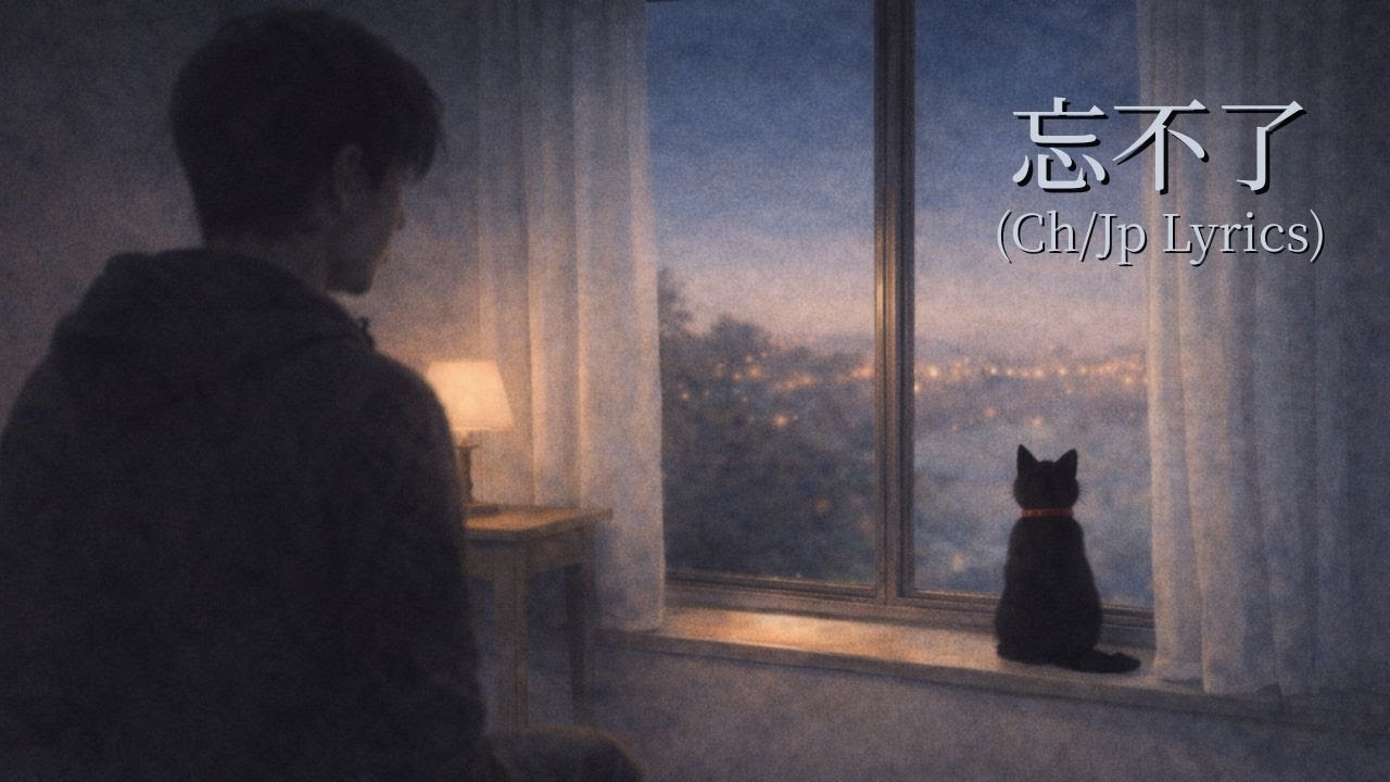 忘不了【中文歌】《忘れられない》 – PANTIN音楽工房 (Ch/Jp Lyrics)
