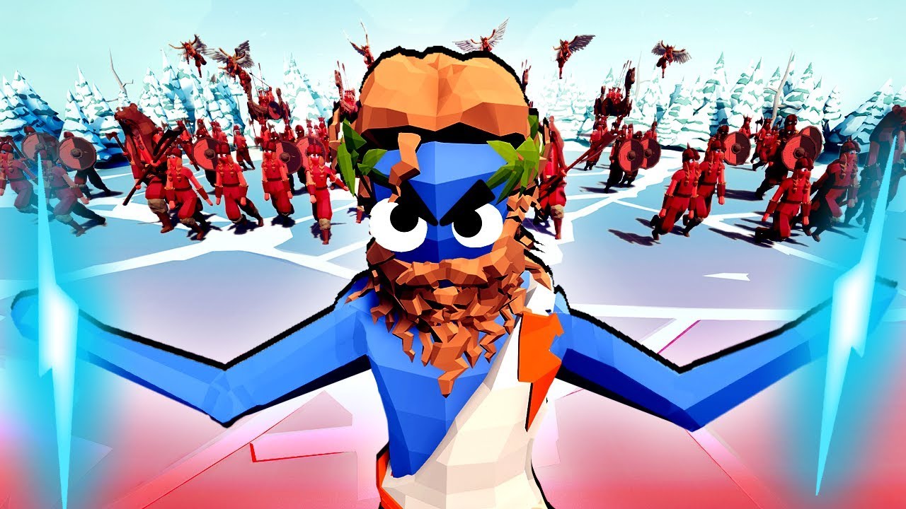 I Had to Become a God To Defeat the Vikings in Totally Accurate Battle Simulator