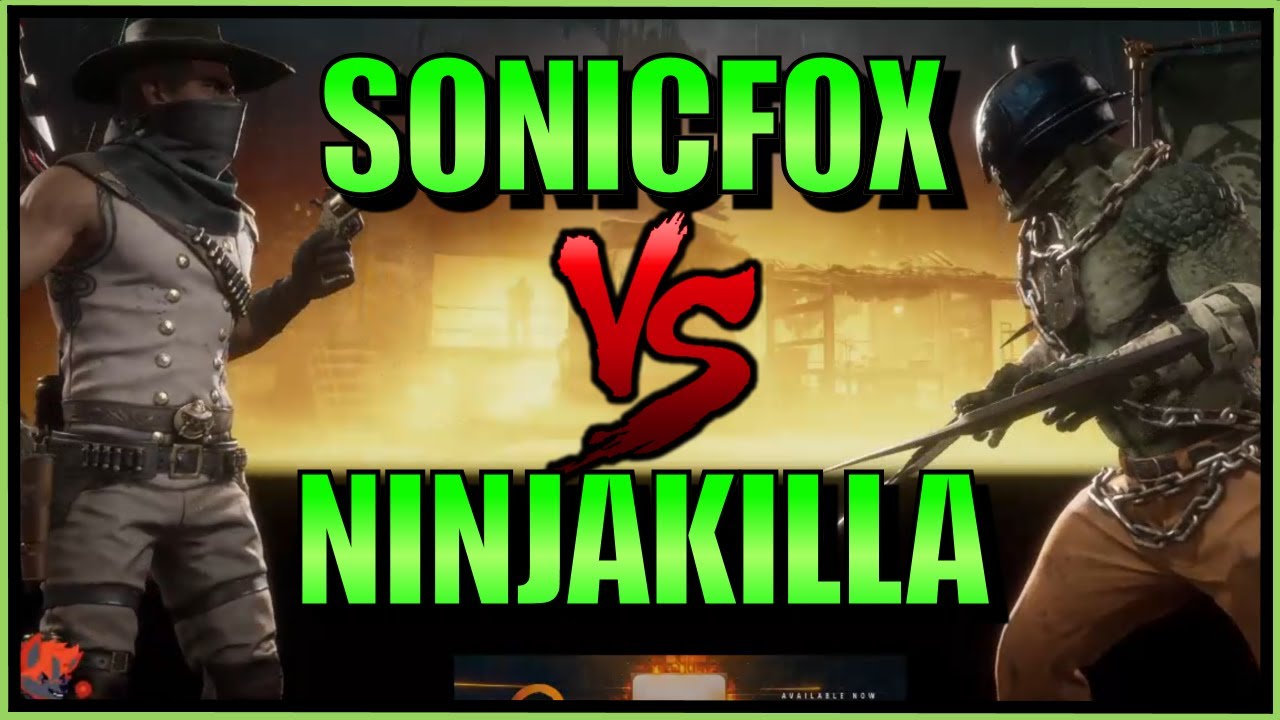SonicFox - Vs NinjaKilla Часть 1 【Mortal Kombat 11】