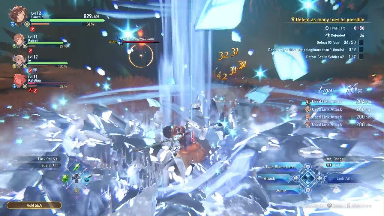 Early Game Fun Combat - Granblue Fantasy: Relink