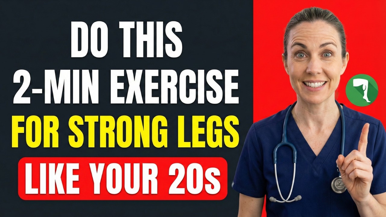 If Stairs Feel Dangerous After 60, Do This 2-Minute Exercise Every Morning
