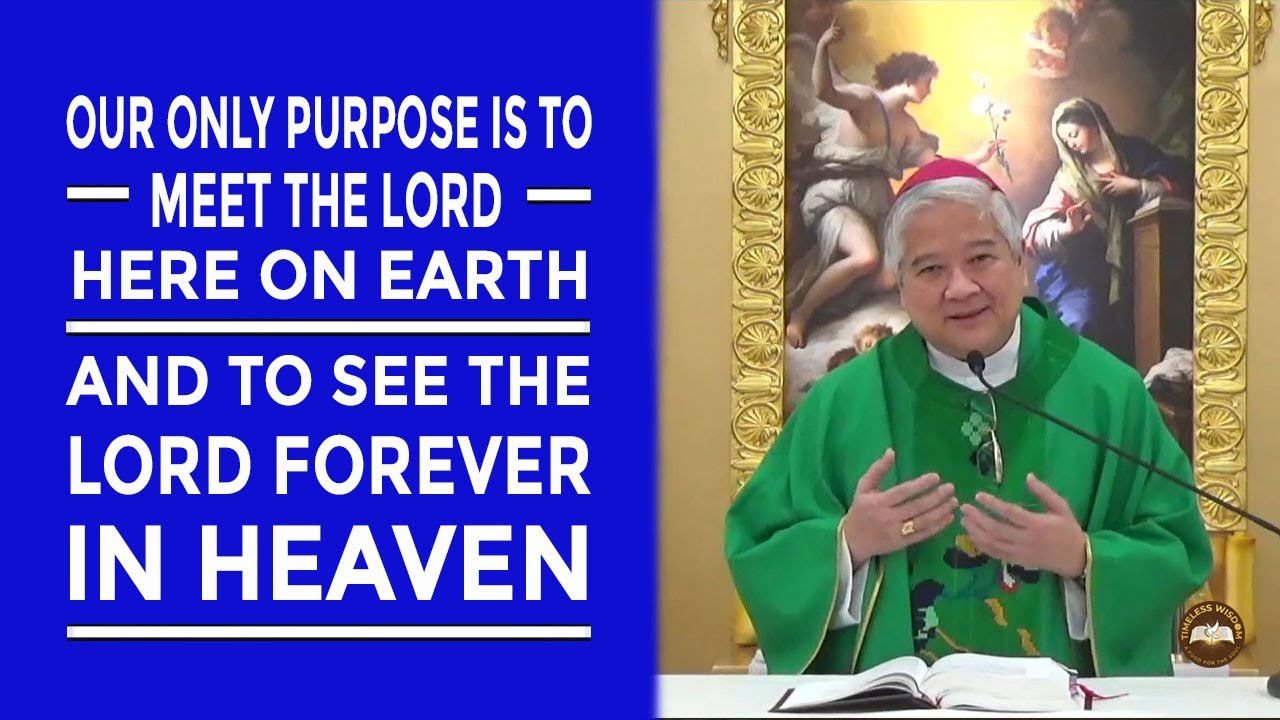 Timeless Wisdom | Homily | The Blessing of being Purposeful | Most Rev. Socrates B. Villegas, OP, DD