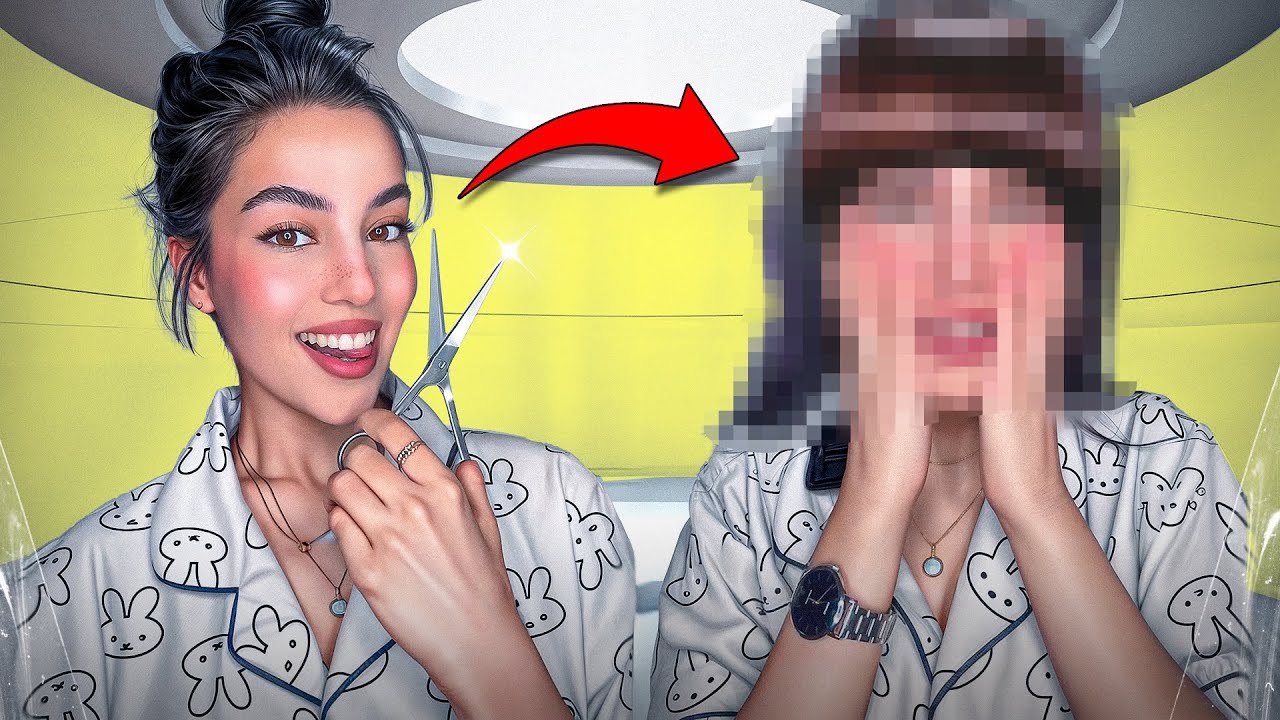 صفر تا صد کوتاهی مو تو خونه | گند زدم !! ✂️😭 | Gherti Talk