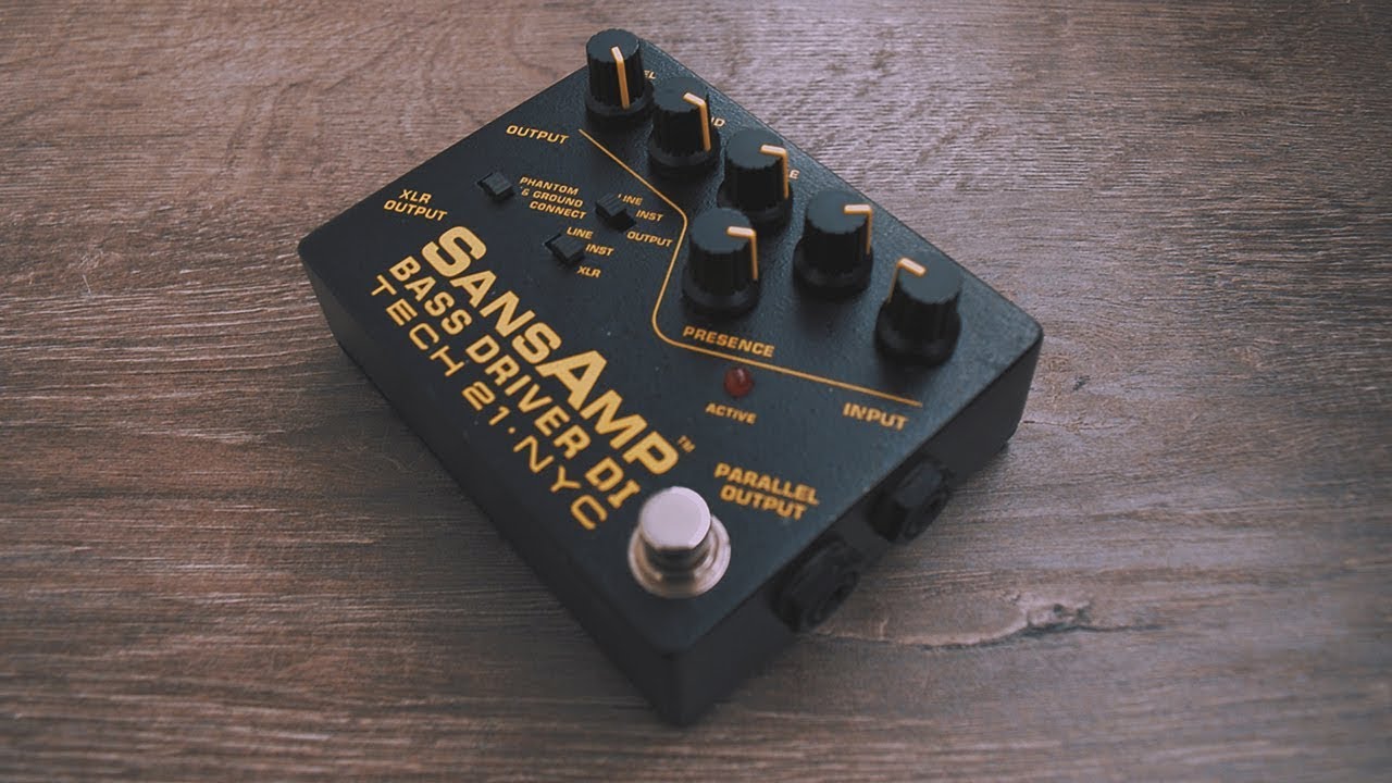 Tech21 SANSAMP BASS DRIVER DI In-Depth Review
