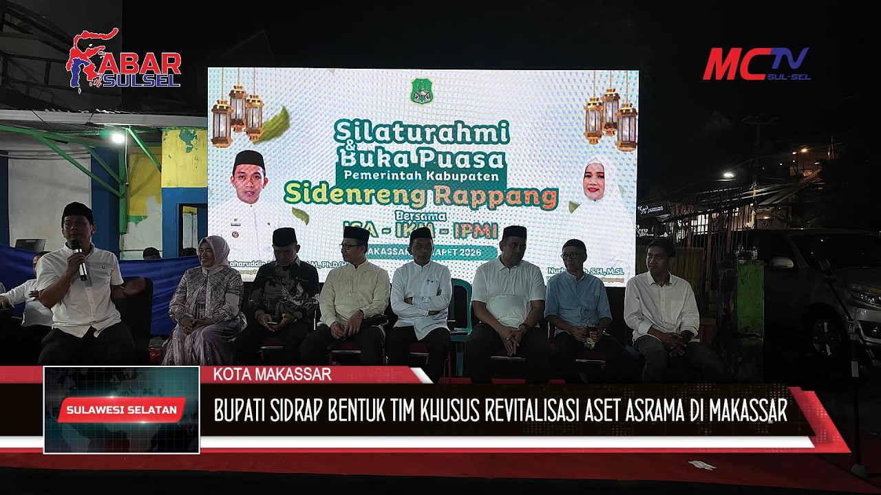 BUPATI SIDRAP BENTUK TIM KHUSUS REVITALISASI ASET ASRAMA DI MAKASSAR