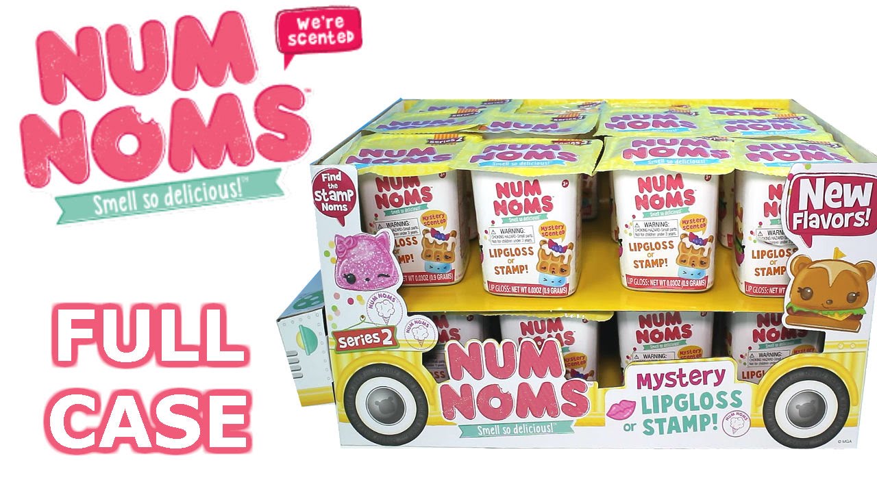 Num Noms Series 2 Full Case Unboxing Blind Box Opening Entire Case