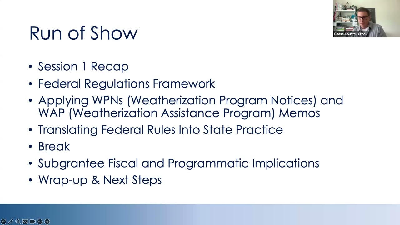 Multifamily Weatherization: Federal & State Landscape, Considerations, Rules, Regulations & Guidance