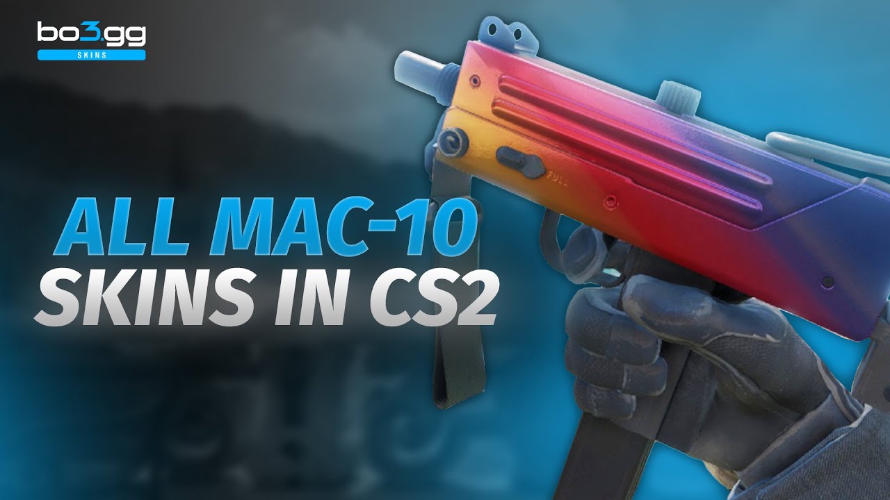 CS2 ВСЕ скины MAC-10 | Обзор скинов MAC-10
