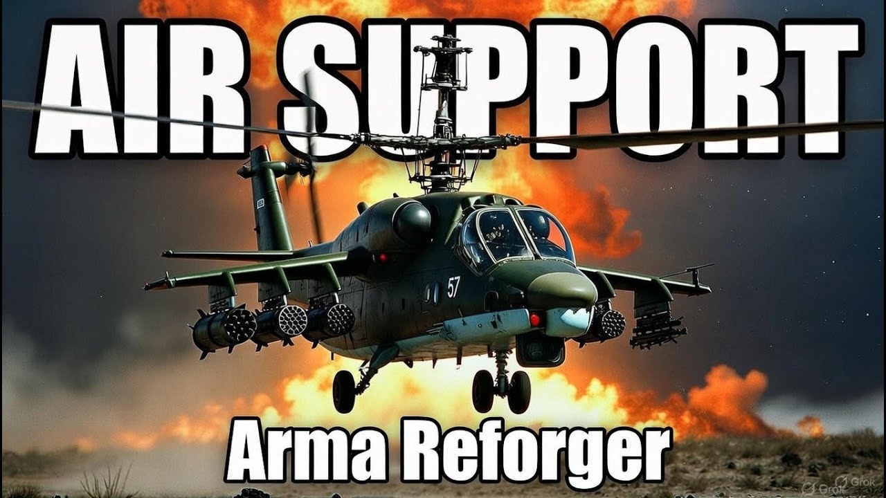 Dropping Nukes in Arma Reforger! 100+ Kill Helicopter Gameplay! | WCS | TTT | Kqrambit