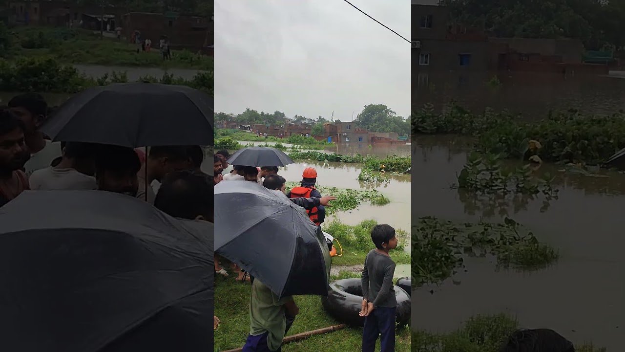 Flood Rescue operation #disaster #civildefence #ndrf #ndrfteam #flood #rescue