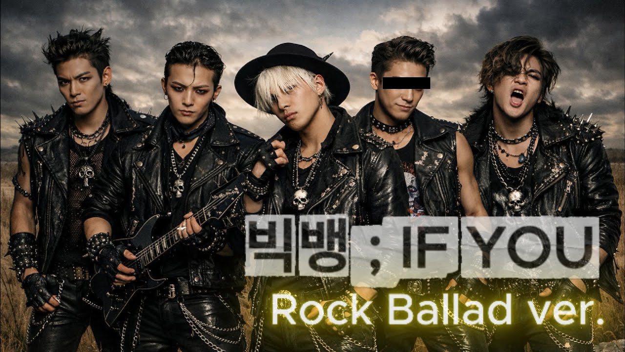 빅뱅 IF YOU (90's Rock Ballad Version) AI remake 커버