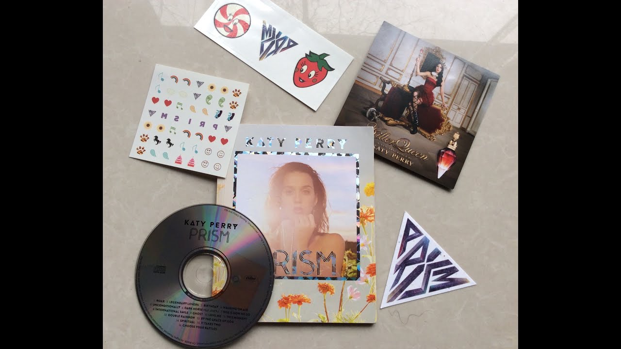 Katy Perry - PRISM (Zinepak) - UNBOXING