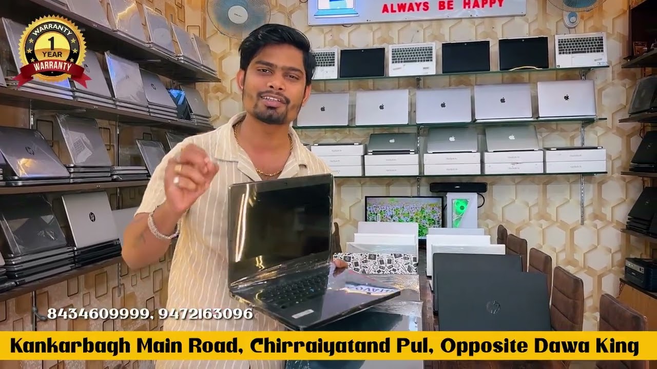 Laptops Under ₹15,000 in PATNA || 1 Year complete Warranty 