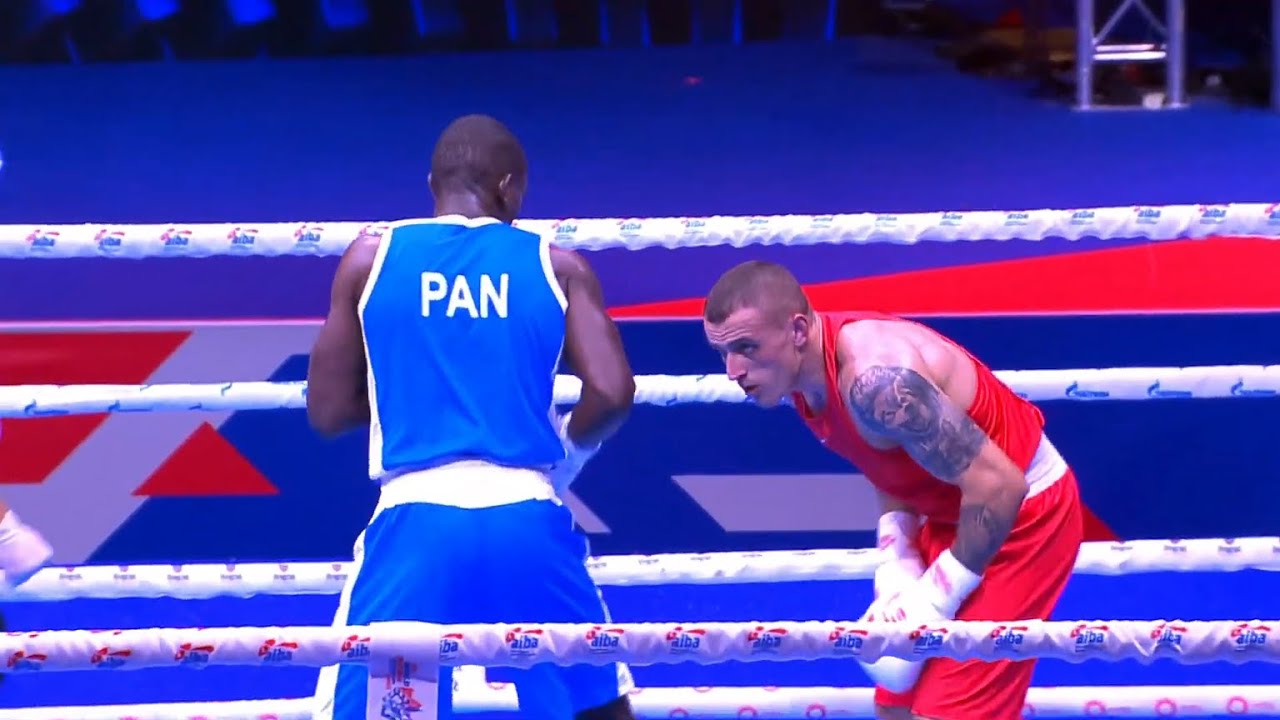 Day 7 (71kg) BEQIRI Alban (ALB) vs  BECKFORD CHAMBERS Eduardo (PAN) | AIBA WCHs 2021