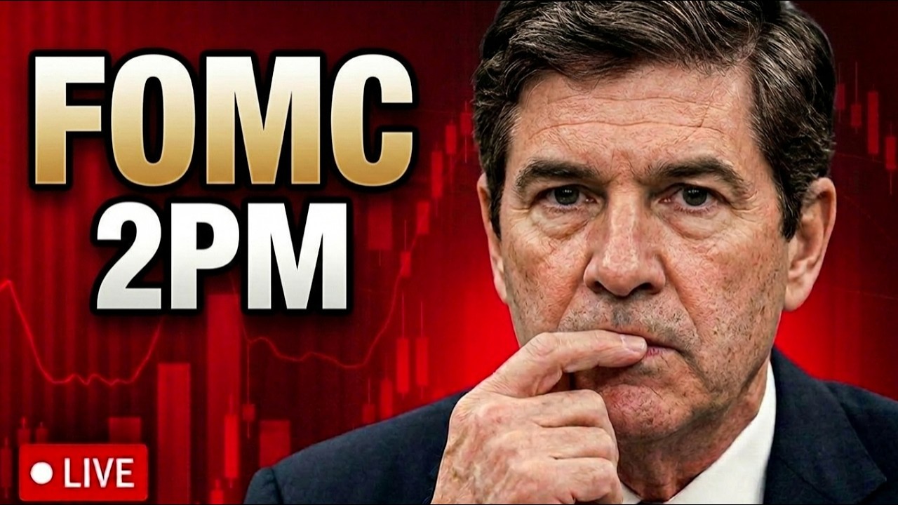 🔴FED KEVIN WARSH SPEECH 2:30PM! FOMC HIKES 25BP! LIVE TRADING!
