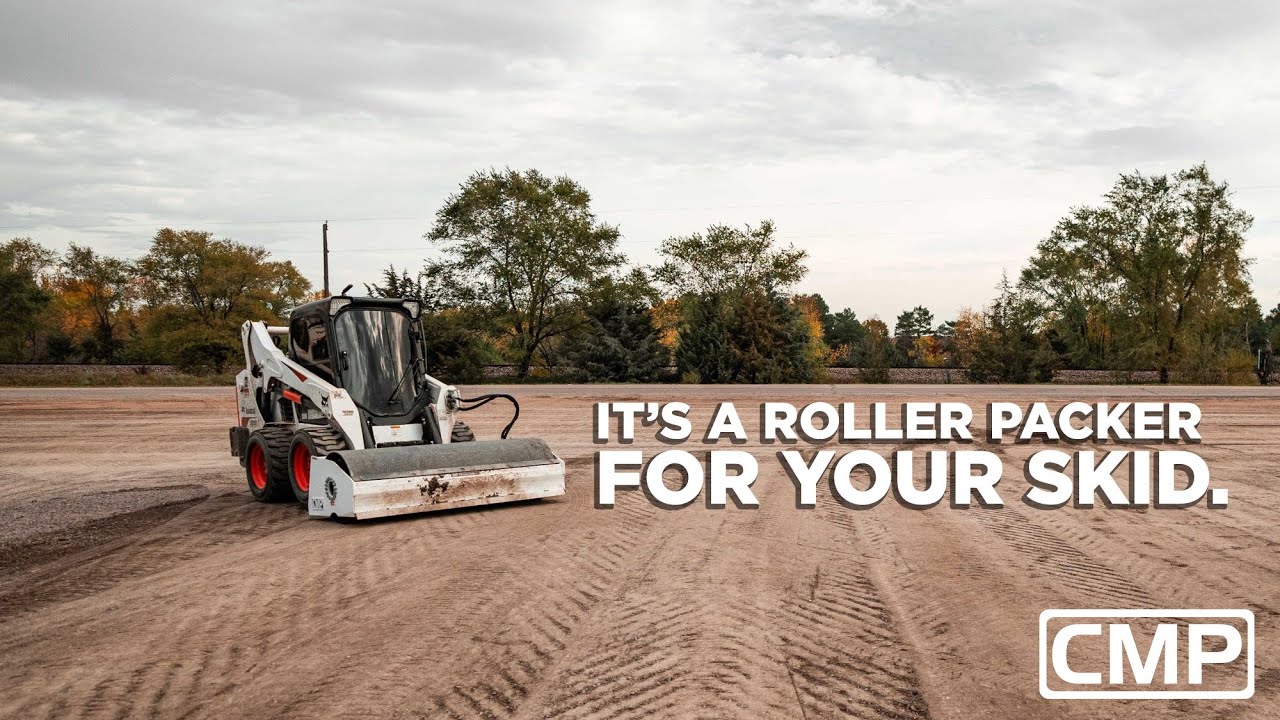 Skid Steer Vibratory Roller Packer