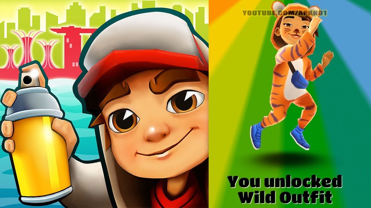 Subway Surfers World Tour 2017 - Singapore - New Character Jia Wild Outfit