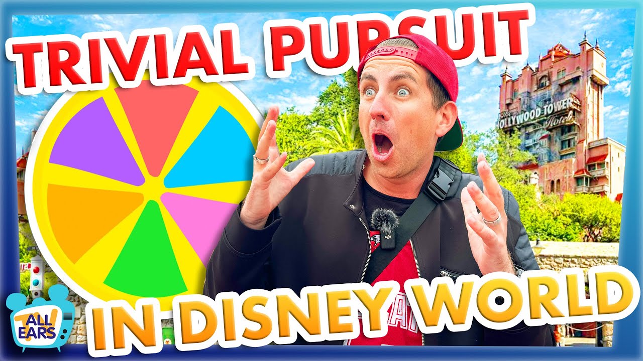 We Turned Disney World Into a GIANT Board Game -- Trivial Pursuit Hollywood Studios