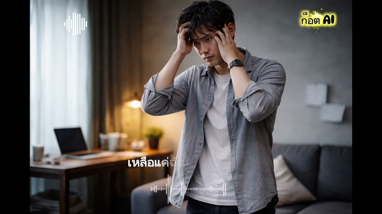 ผิดเพราะรัก - ก็อต Ai (created by Ai) official video #ai #aisong 