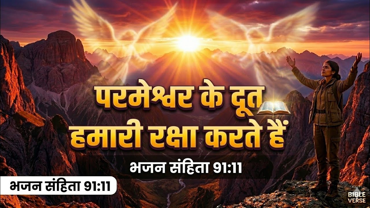 Pslam 91:11 | Aaj Ka Vachan #बाइबल_वचन #BibleVerseHindi #ChristianMotivation